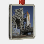 Space Shuttle Endeavour Ornament Aus Metall (Rechts)