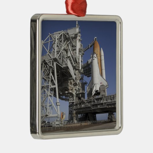 Space Shuttle Endeavour Ornament Aus Metall (Rechts)