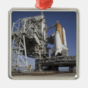 Space Shuttle Endeavour Ornament Aus Metall