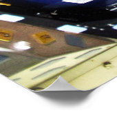 Space Shuttle Endeavour OV-105 Cockpit Poster (Ecke)