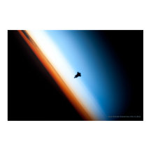Space Shuttle Endeavour Silhouette