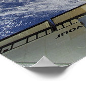 Space Shuttle Endeavour (STS-100) Poster (Ecke)
