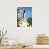 Space Shuttle Endeavour (STS-118) Poster (Küche)