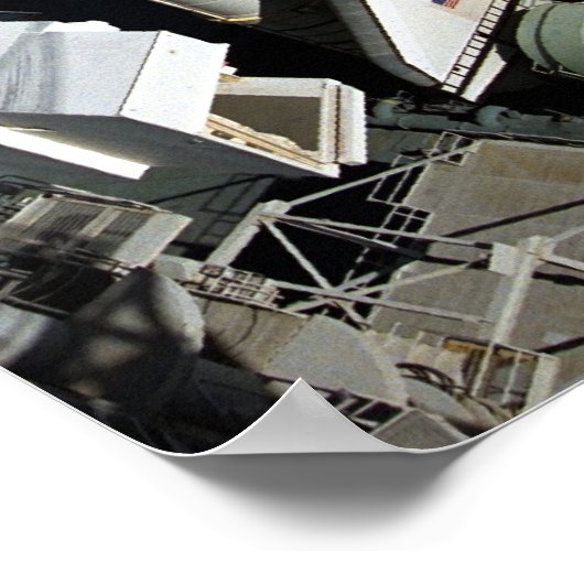 Space Shuttle Endeavour (STS-89) Poster (Ecke)