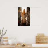 Space Shuttle Endeavour (STS-97) Poster (Küche)