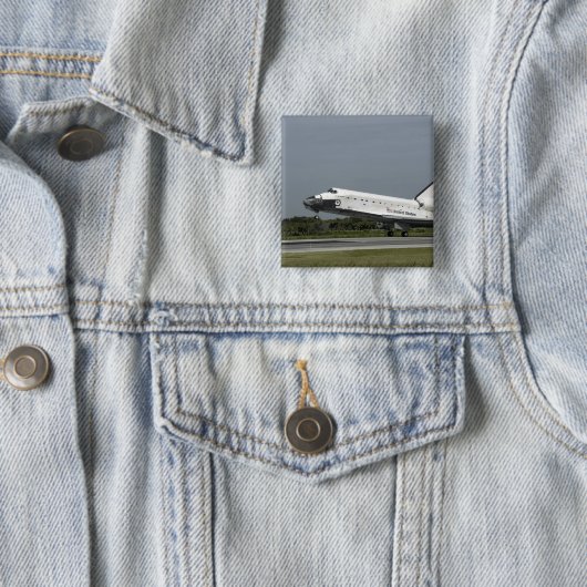 Space Shuttle Endeavour Touchs nach unten Button (Beispiel)