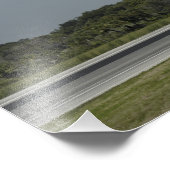 Space Shuttle Endeavour Touchs nach unten Fotodruck (Ecke)