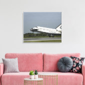 Space Shuttle Endeavour Touchs nach unten Leinwanddruck (Insitu (Wohnzimmer))