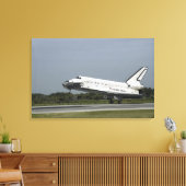 Space Shuttle Endeavour Touchs nach unten Leinwanddruck (Insitu (Wohnzimmer))