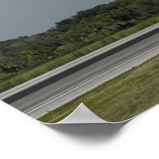 Space Shuttle Endeavour Touchs nach unten Poster (Ecke)