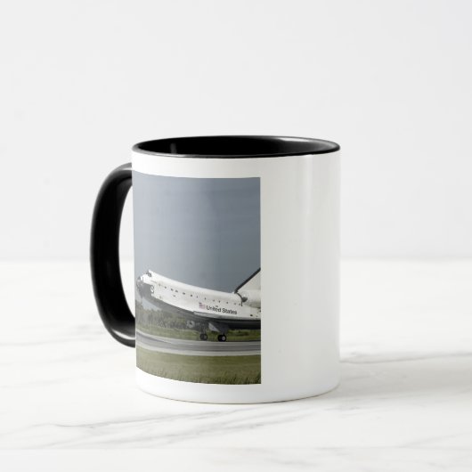 Space Shuttle Endeavour Touchs nach unten Tasse (Vorderseite Links)