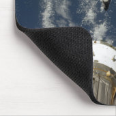 Space Shuttle Endeavour und ein Sojus-Raumfahrzeug Mousepad (Ecke)