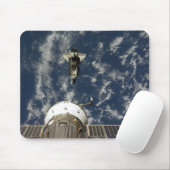 Space Shuttle Endeavour und ein Sojus-Raumfahrzeug Mousepad (Mit Mouse)