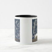 Space Shuttle Endeavour und ein Sojus-Raumfahrzeug Tasse (Zentrum)