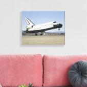 Space Shuttle Endevor's Hauptfahrwerk Leinwanddruck (Insitu (Wohnzimmer))