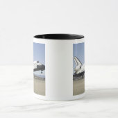 Space Shuttle Endevor's Hauptfahrwerk Tasse (Zentrum)