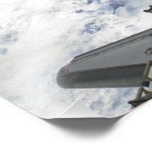 Space Shuttle Endevor's Nutzlastschacht 2 Fotodruck (Ecke)