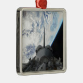 Space Shuttle Endevor's Nutzlastschacht 2 Ornament Aus Metall (Rechts)