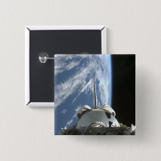 Space Shuttle Endevor's Nutzlastschacht Button (Vorne & Hinten)