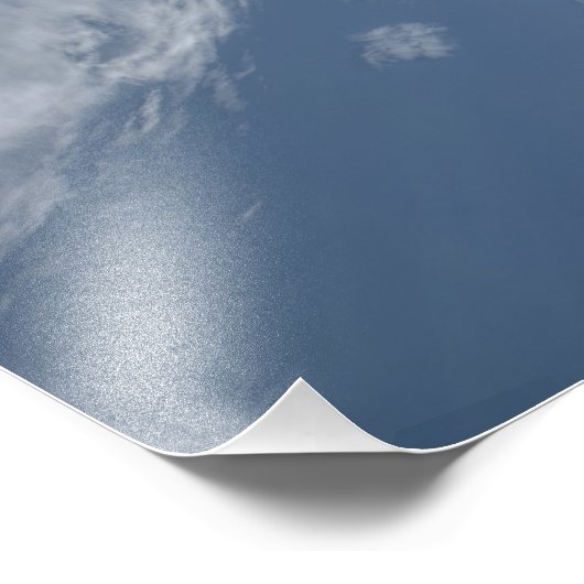 Space Shuttle Endevor's Nutzlastschacht Fotodruck (Ecke)