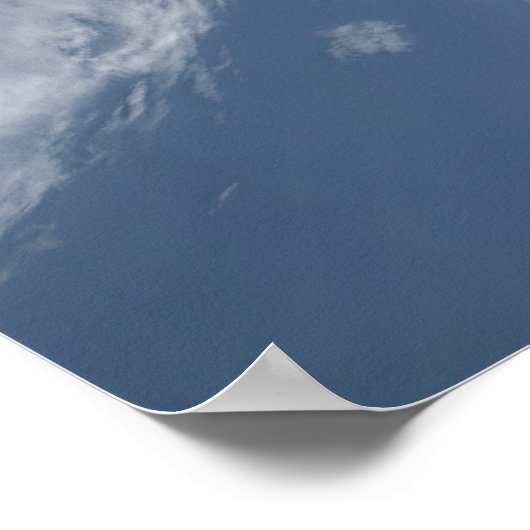 Space Shuttle Endevor's Nutzlastschacht Poster (Ecke)