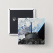 Space Shuttle Endevor's Payload Bay 3 Button (Vorne & Hinten)