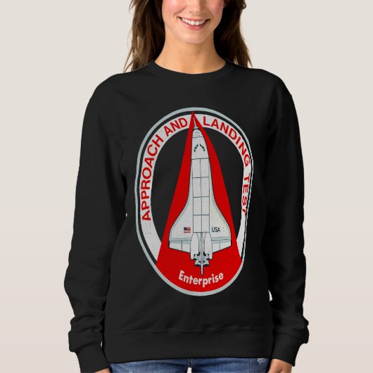 Space Shuttle Enterprise Orbiter OV 101 Sweatshirt (Vorderseite)