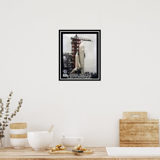Space Shuttle Enterprise Poster (Küche)