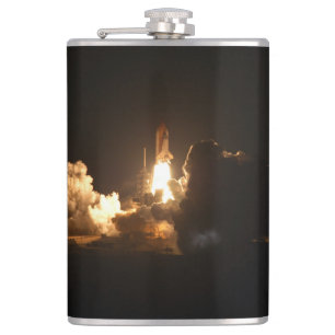 Space Shuttle Erde Orbitale Raumfahrzeug Nacht Can Flachmann