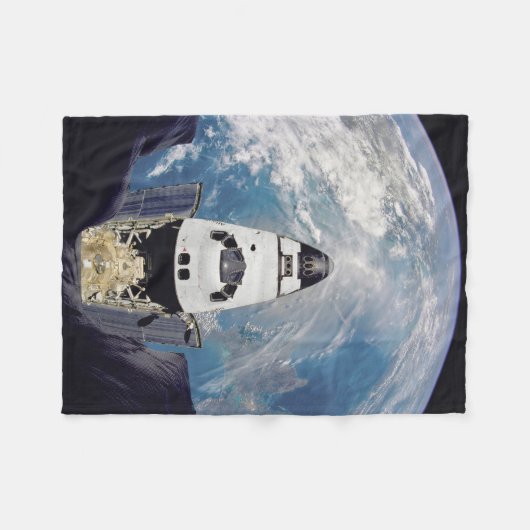 Space Shuttle Fleecedecke (Vorderseite (Horizontal))