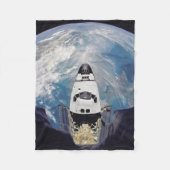 Space Shuttle Fleecedecke (Vorderseite)