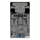 Space Shuttle Flight Deck Poster