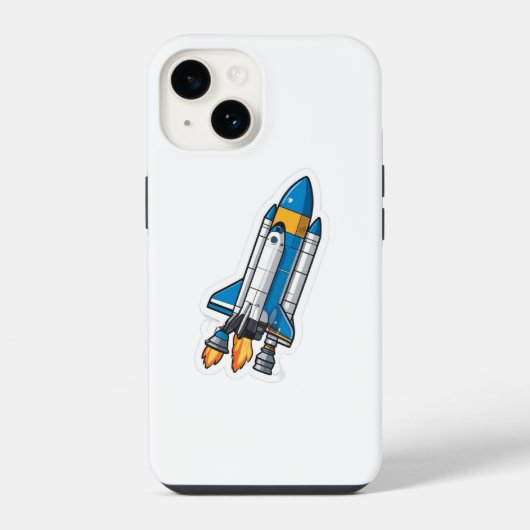Space Shuttle iPhone Hülle (Rückseite)
