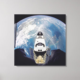 Space Shuttle Leinwanddruck