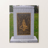 Space Shuttle Memorial Arlington Friedhof Puzzle (Vertikal)