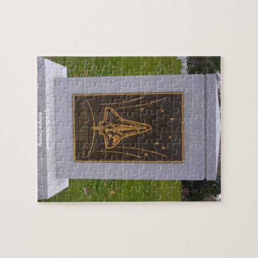 Space Shuttle Memorial Arlington Friedhof Puzzle (Horizontal)