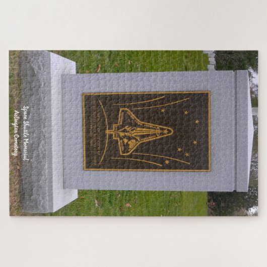 Space Shuttle Memorial Arlington Friedhof Puzzle (Horizontal)
