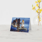 Space Shuttle-Mitteilungskarten Karte (Gelbe Blume)
