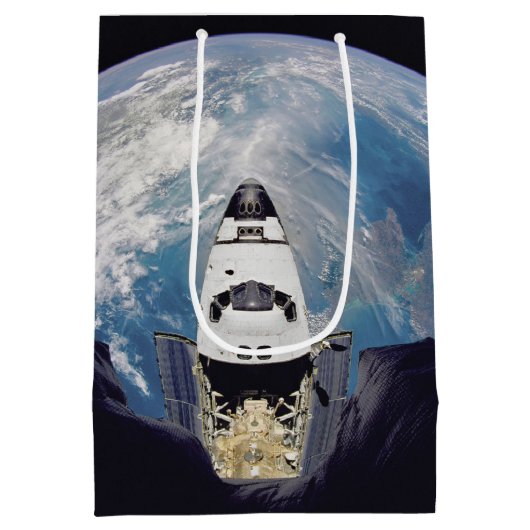 Space Shuttle Mittlere Geschenktüte (Rückseite)