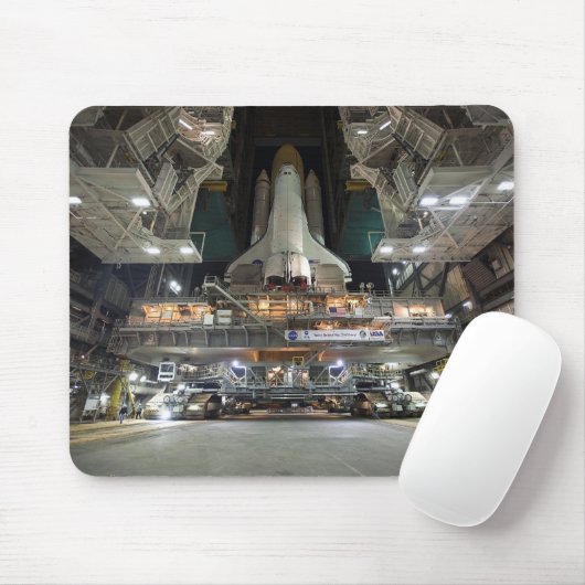 Space shuttle mousepad (Mit Mouse)