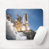 Space shuttle mousepad (Mit Mouse)