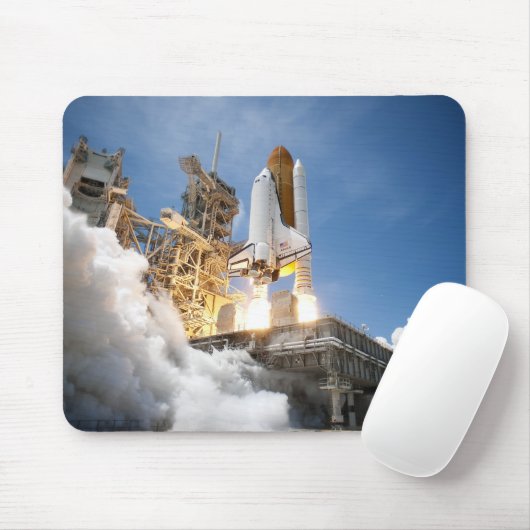 Space shuttle mousepad (Mit Mouse)