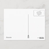 Space Shuttle Postcard 2 Postkarte (Rückseite)