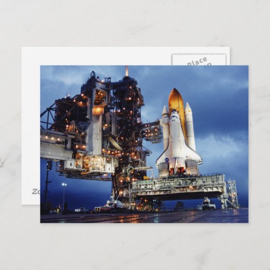 Space Shuttle Postcard Postkarte (Vorne/Hinten)