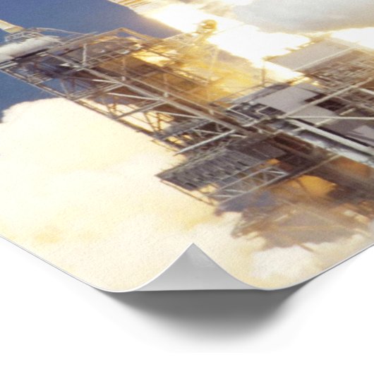 Space Shuttle Poster (Ecke)