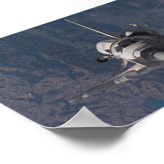Space Shuttle Poster (Ecke)