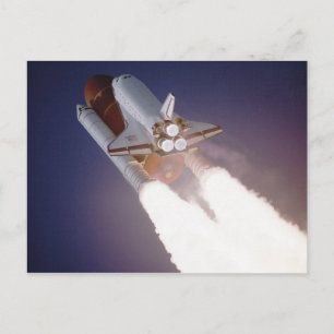 Space Shuttle Postkarte