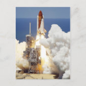 Space Shuttle Postkarte (Vorderseite)