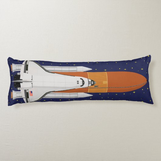 Space Shuttle Seitenschläferkissen (Rückseite)