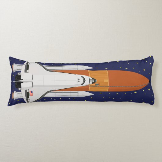 Space Shuttle Seitenschläferkissen (Vorderseite)